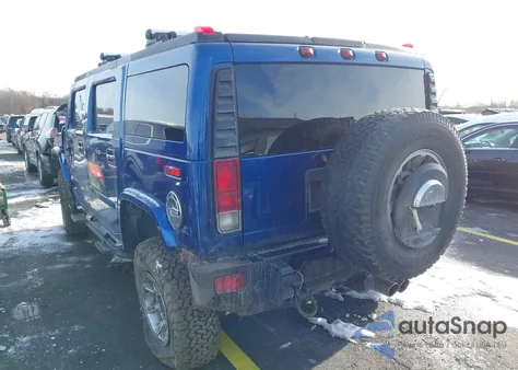 2006 Hummer H2 Suv z USA, uszkodzony, nr VIN 5GRGN23U76H102155